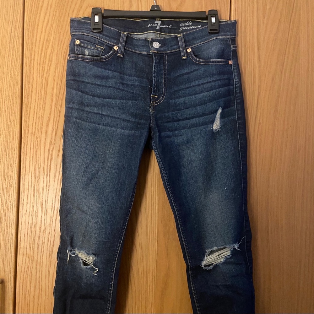 7 For All Mankind Gwenevere Ankle Jeans